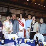Veranstaltung in Anwesenheit der Hamburger Kirschblütenprinzessin 桜の女王を囲む会